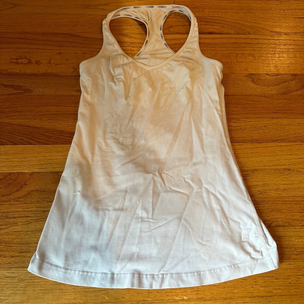 Lululemon women's white tank top